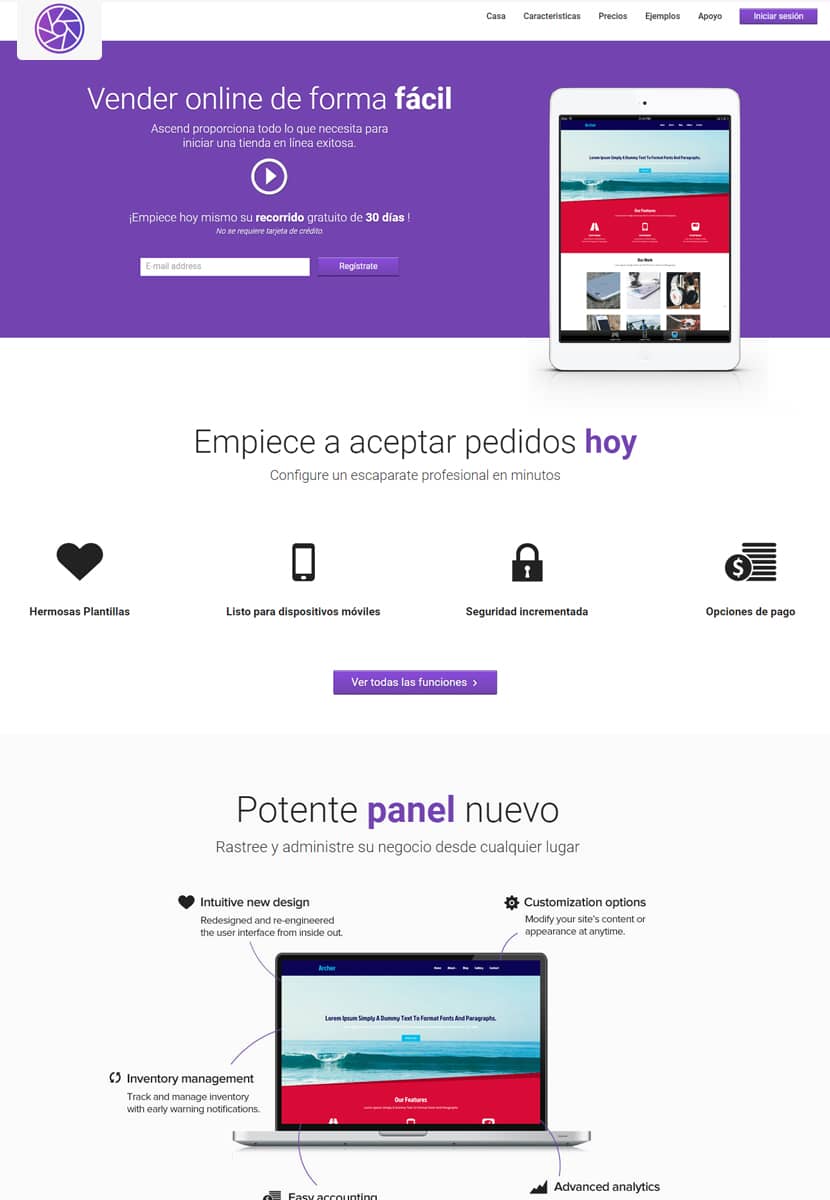 Diseño web vender online