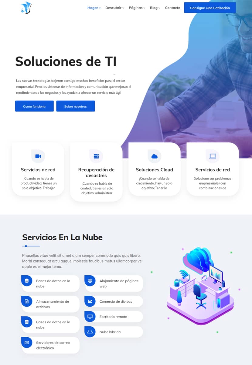 Diseño web Soluciones TI