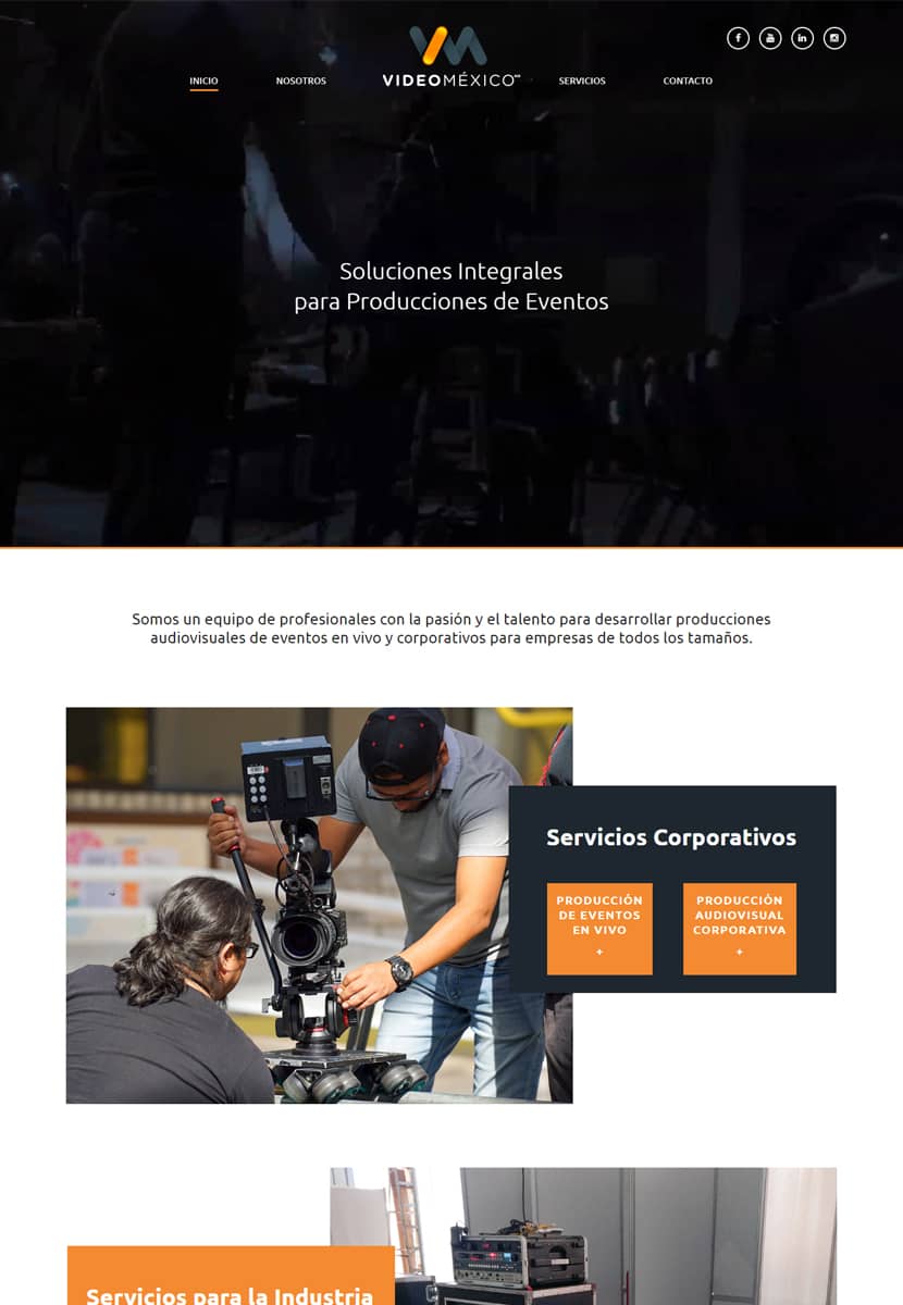 Diseño web Video México